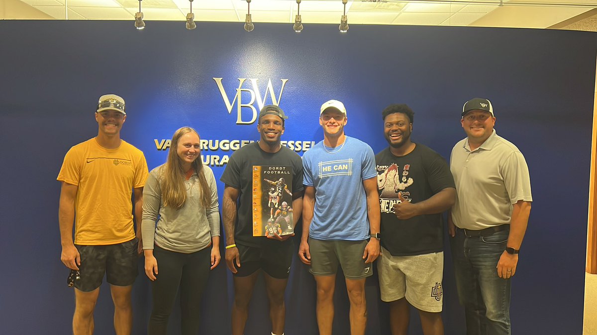 Eli Boldan (@eboldan_24) on Twitter photo Big thanks to Van Bruggen-Wesselink Insurance Agency for “insuring” a spot for out schedule! <a href="/DordtFB/">Dordt Football</a> Big thanks to Van Bruggen-Wesselink Insurance Agency for “insuring” a spot for out schedule! <a href="/DordtFB/">Dordt Football</a>