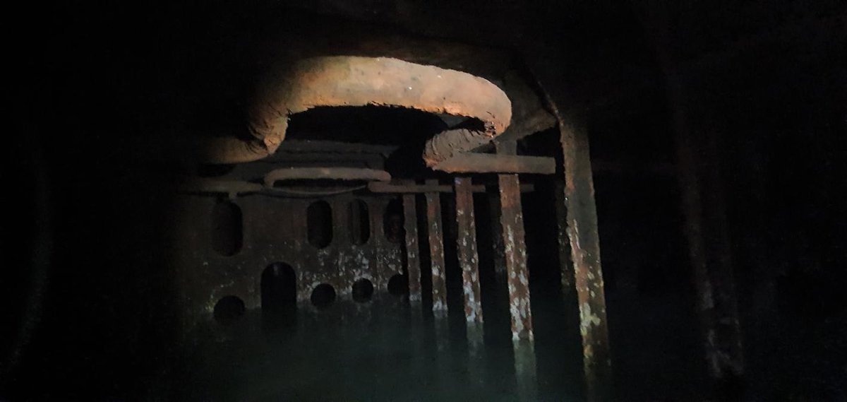 Dalledeedle's tweet photo. had to do a visual inspection of the floatation tanks down at the dry dock where i work. I took a bunch of images to show my boss but thought i'd share some of my favs here too :D https://t.co/jqQWhCAUfO