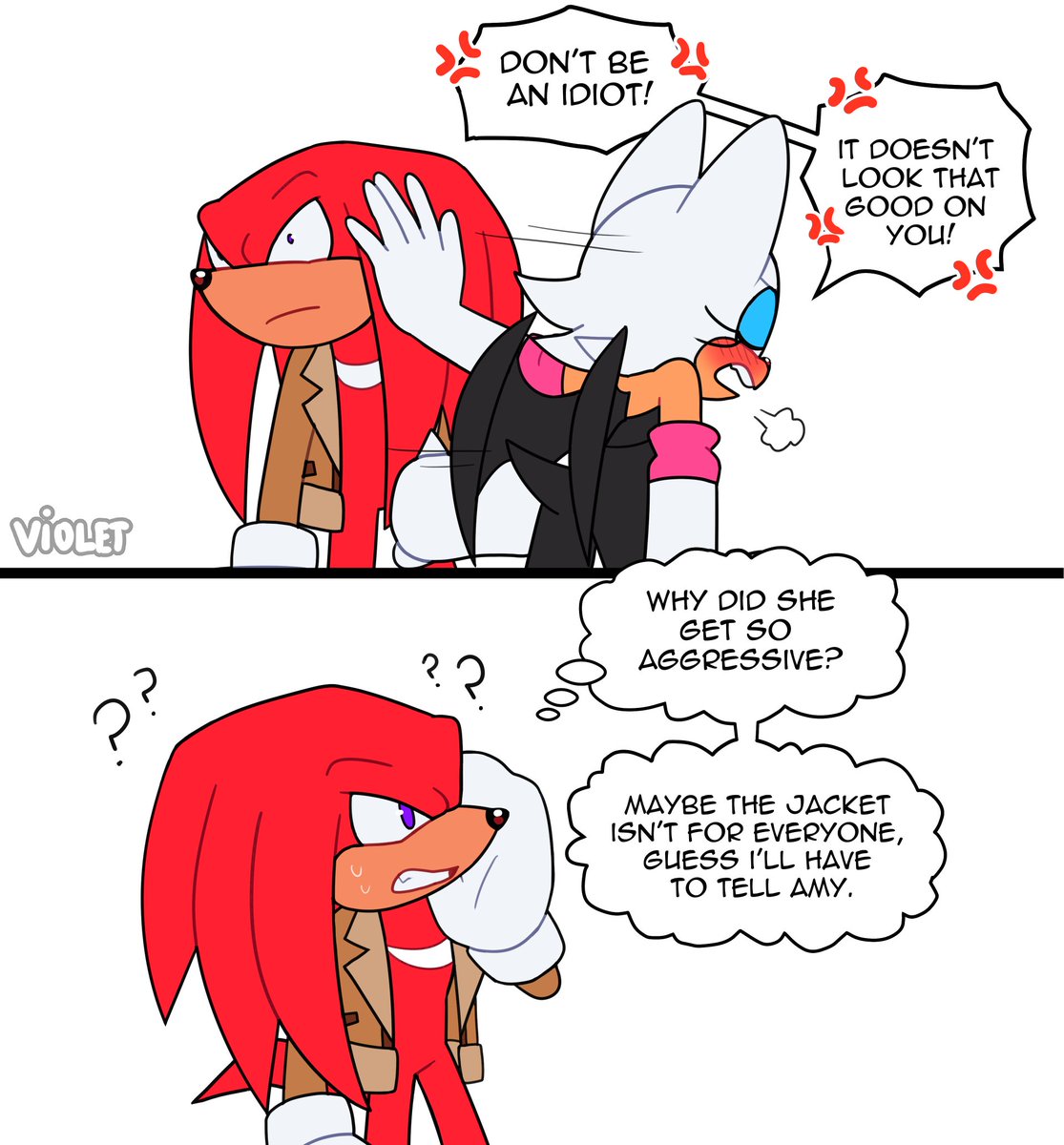 Knuckles got a new look 