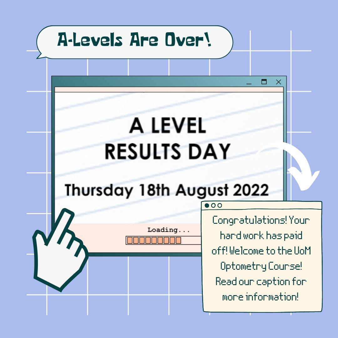 Uom_OpSoc (@manchesteropsoc) on Twitter photo A-Levels are over and your hard work has paid off! 
What should you do now?
Click the link in our bio to find the freshers WhatsApp gc and a link to the society app! Get to know your peers before September! 
And again, congratulations future Optoms! 🥳 A-Levels are over and your hard work has paid off! 
What should you do now?
Click the link in our bio to find the freshers WhatsApp gc and a link to the society app! Get to know your peers before September! 
And again, congratulations future Optoms! 🥳
