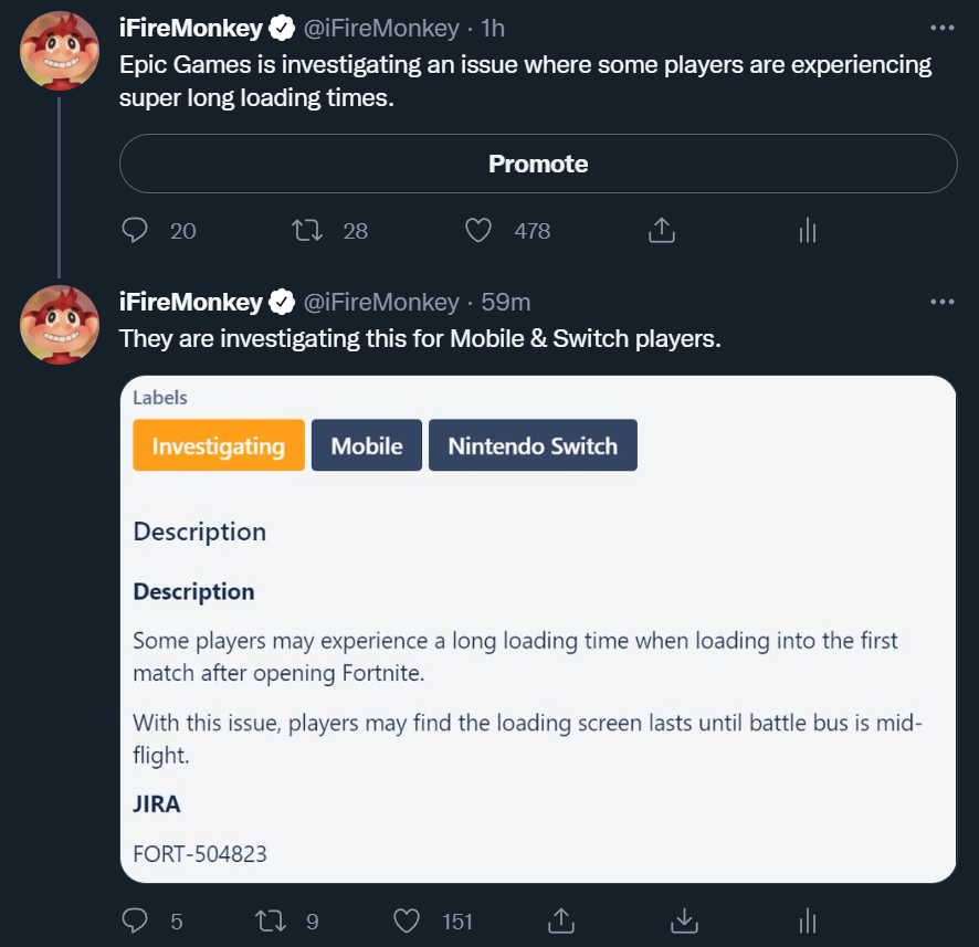 iFireMonkey on Twitter "Epic Games just pushed an update to the