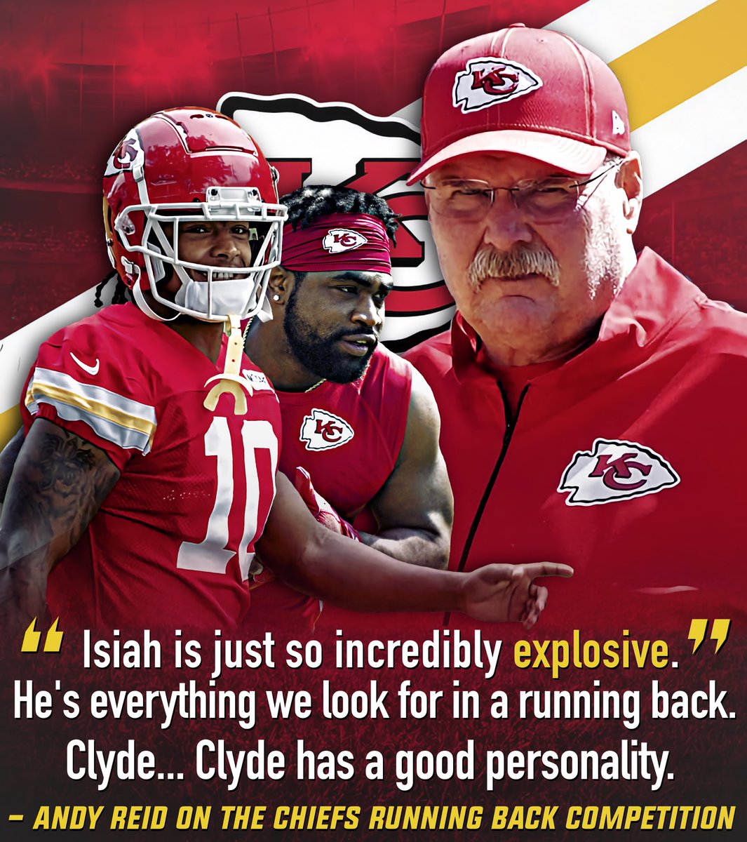 CantALoupe_FF's tweet photo. Andy Reid praised Isiah Pacheco as 'explosive' while maintaining CEH has 'good personality.' https://t.co/4S1yBjpL91