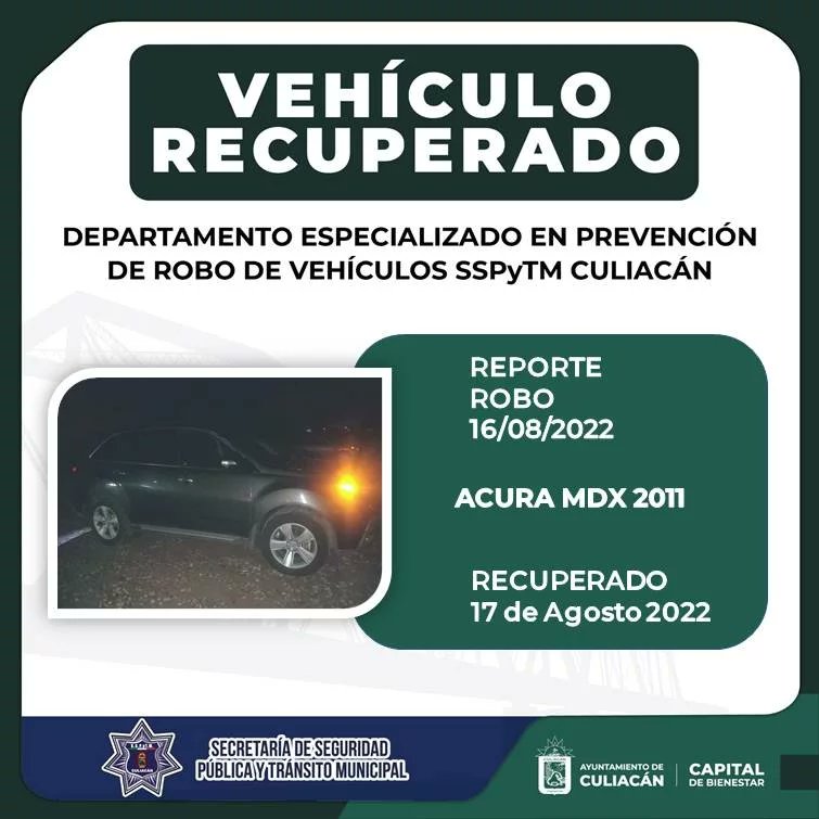 SSPyTM_Culiacan's tweet photo. #VEHÍCULOSRECUPERADOS || Estos son los vehículos recuperados del día 15 al 17 de Agosto del 2022, por Policías Preventivos del Departamento Especializado en Prevención de Robo de Vehículos de la SSPyTM.

#SSPyTM #CapitaldeBienestar #DEPROV @C4iSinaloa https://t.co/HMxg3XgcMu