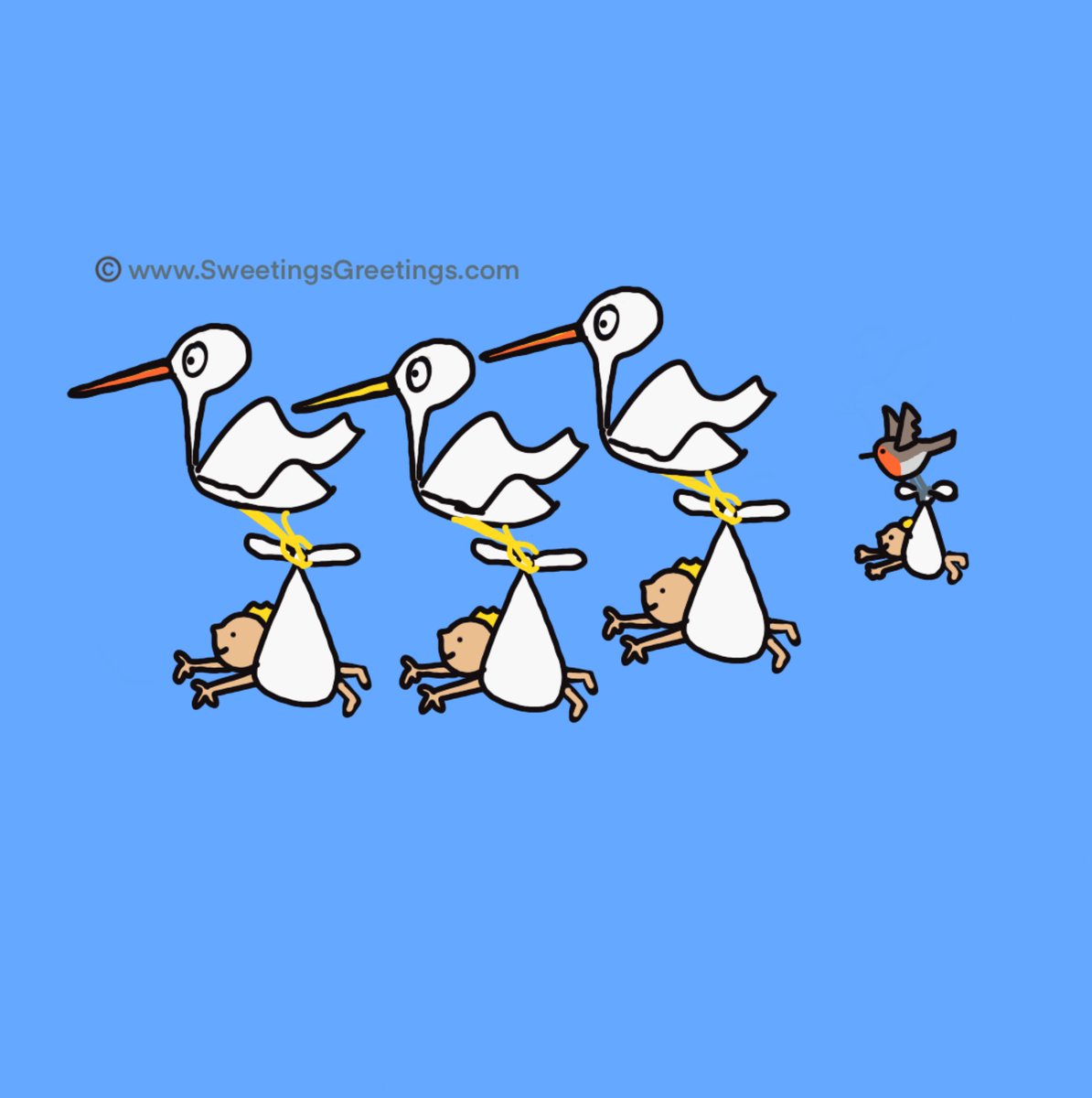 Premature baby - drawn as one part of a humongous portrait charting my customer’s entire life
#prematurebaby