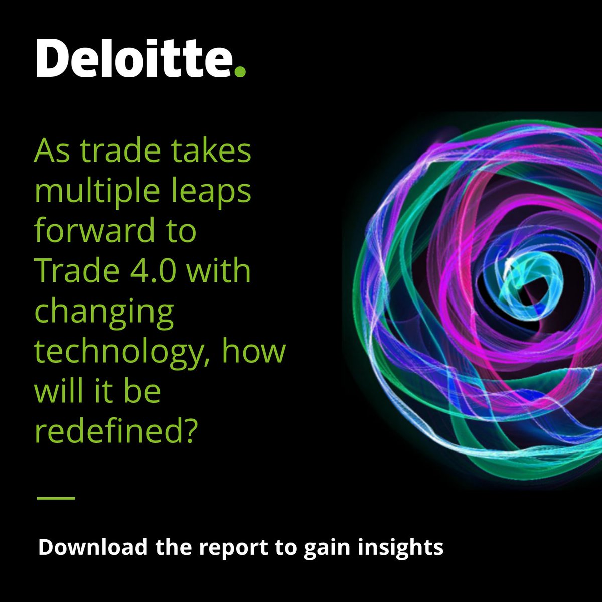 DeloitteIndia's tweet image. Technology, #geopolitics and global exigencies, and climate change will be critical in redefining the trade landscape. 

Know more from our latest release here: deloi.tt/3c528pa
 
#Indiatrade #Trade4.0 #Digitisation #Technology #Economy #IndianEconomy
