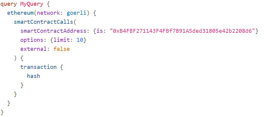 highoak_'s tweet photo. @amanusk_ It works with Goreli 
You can filter by internal call not sure about delegatecall https://t.co/FvMNgMa5L1
