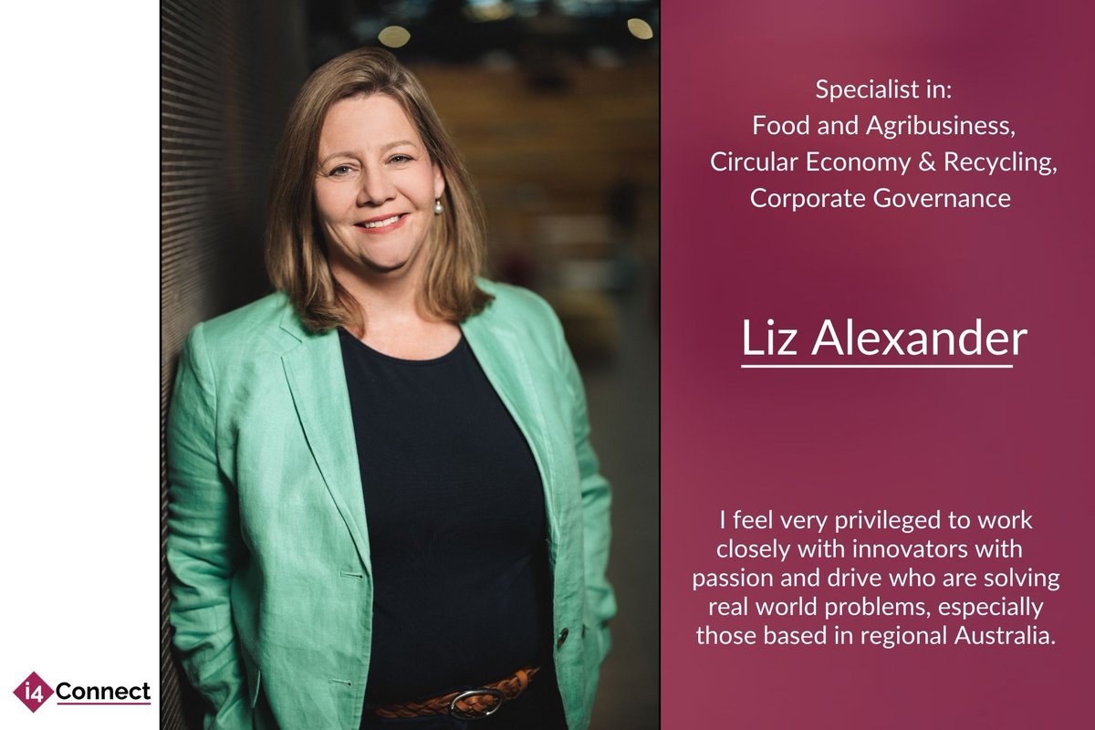 I4Connect's tweet photo. Based in Emerald, Queensland, our facilitator Liz Alexander @bluedogagCQ is a specialist in agribusiness innovation and experienced company director.
  
#entrepreneurship #innovation #leadership #acgrant #i4connect #EntrepreneursProgramme #agtech #agribusiness https://t.co/jU6GpETYSD