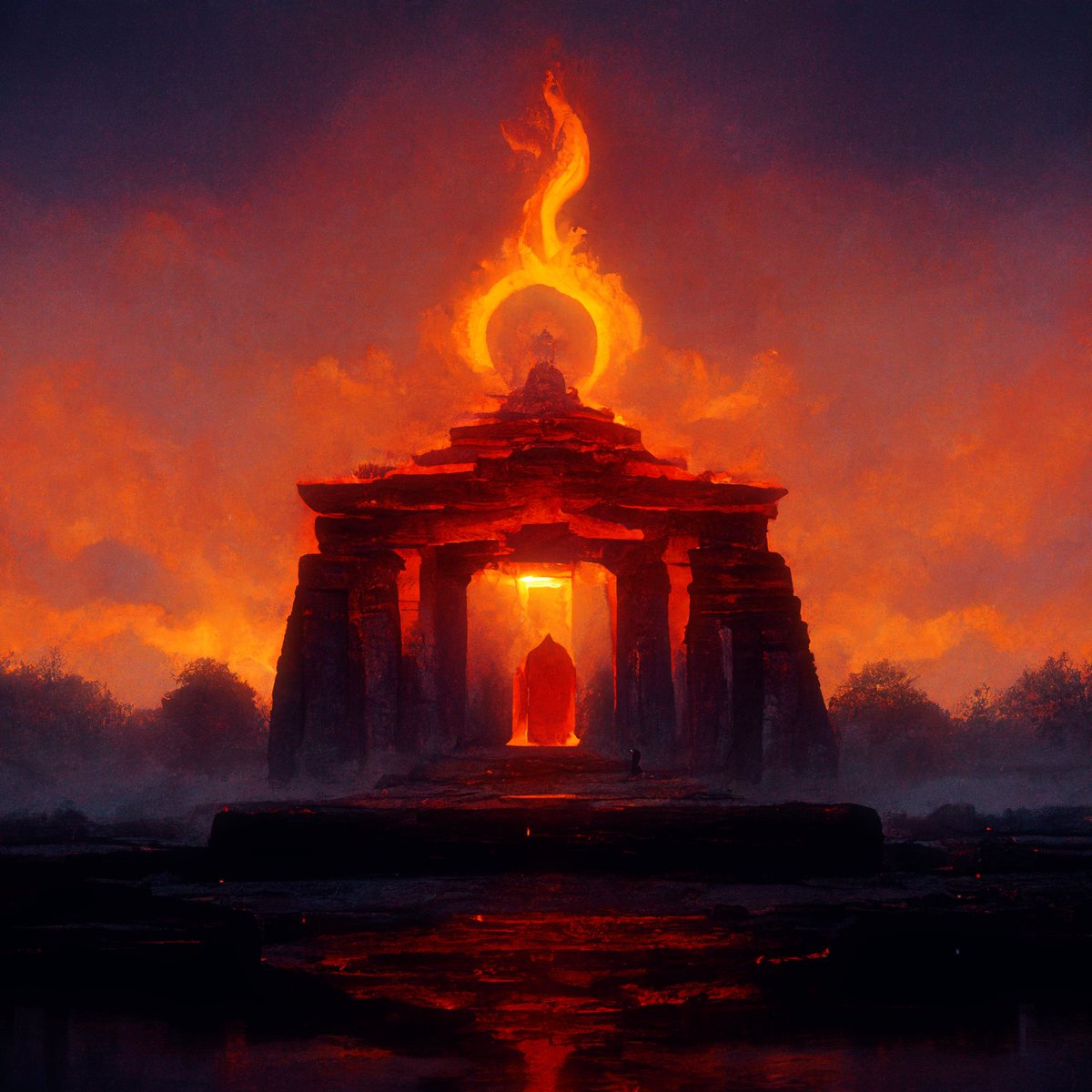 TomixDF's tweet photo. Here are the first 4 elements from my "AI does DF Elemental Shrines" series!
(with some photoshop alterations and touch-ups) https://t.co/7siLriTRoS