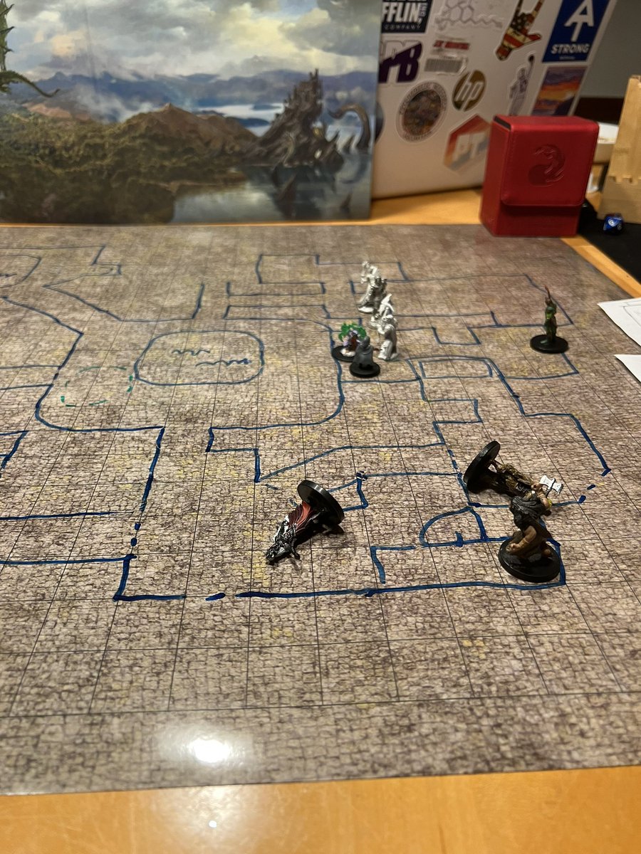 Killing some mindflayers.