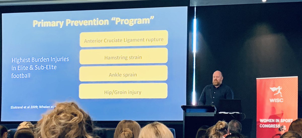 JOSPT's tweet image. Folks in the #WISC22 room treated to a masterclass on the how and why of #sport injury prevention from Dr Matt Whalan (@FigtreePhysio). @WISCongress 

Re-visit the practical pearls with #JOSPTInsights podcast: podcasts.apple.com/au/podcast/jos…