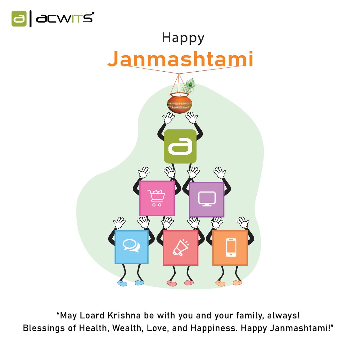 Acwits_Solution's tweet photo. May the festival of Janmashtami bring you and your family joy, peace and love.

Wishing a very Happy Krishna Janmashtami to you all...!

#Acwits #janmashtami2022 #janmashtami #krishna #krishnajanmashtami #lordkrishna #HappyJanmashtami #radhakrishna #jaishreekrishna #ShriKrishna https://t.co/AK9aiotkWB