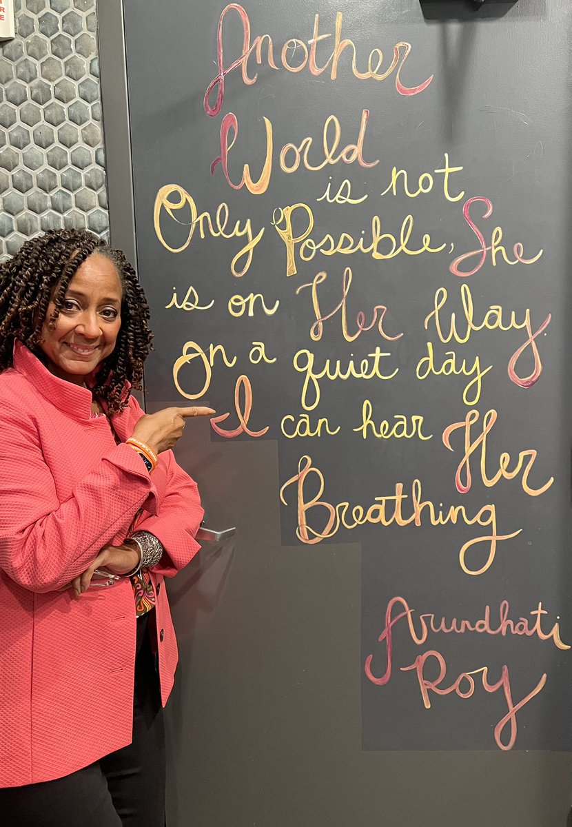 “Another world is not only possible, she is on her way. On a quiet day I can hear her breathing.” 🧡🧘🏽‍♂️🙏🏽✨🌱

#LearningToBe
