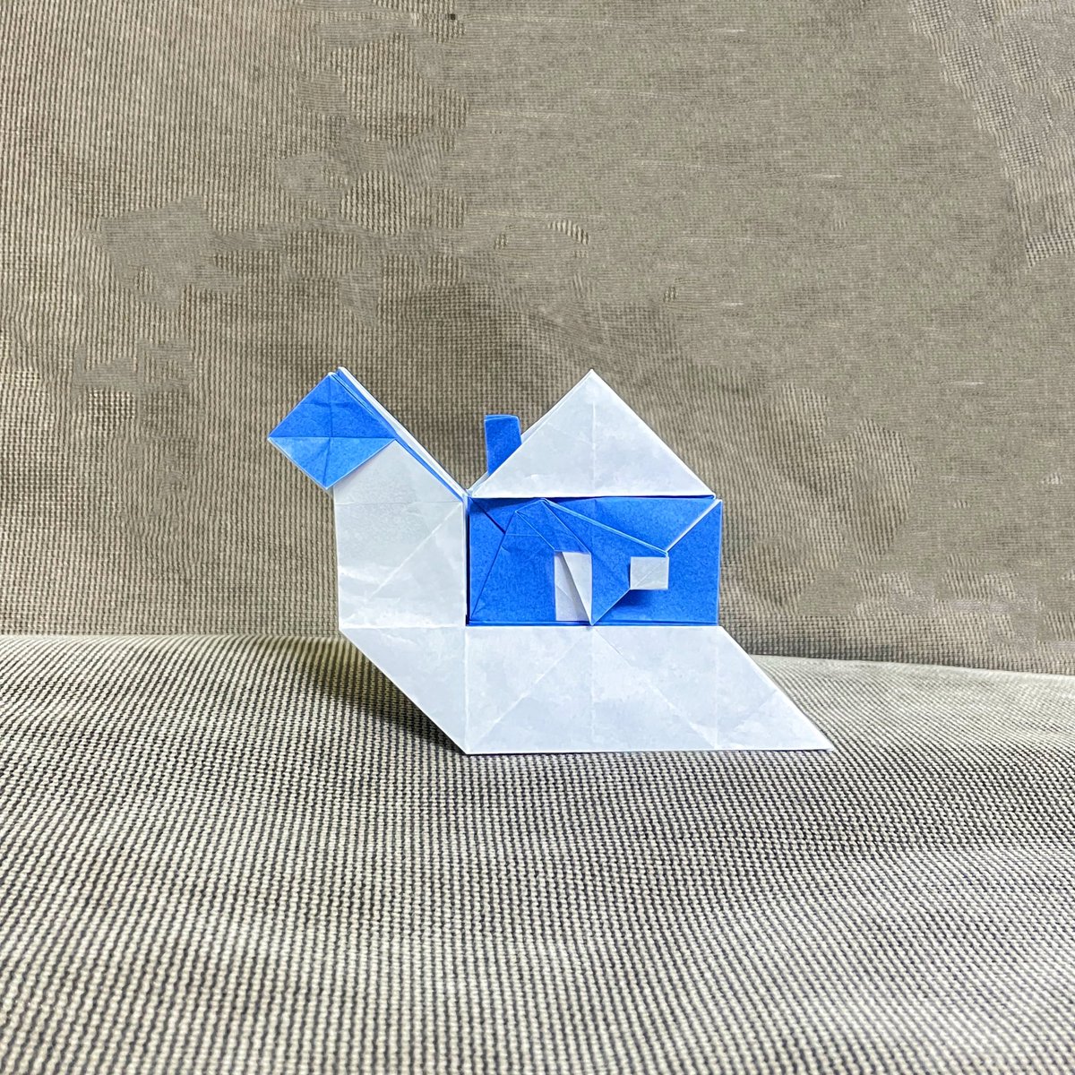 syn55129932's tweet photo. ＃origami
snail
designer&amp;📂：me https://t.co/BZ5IXKmm8R