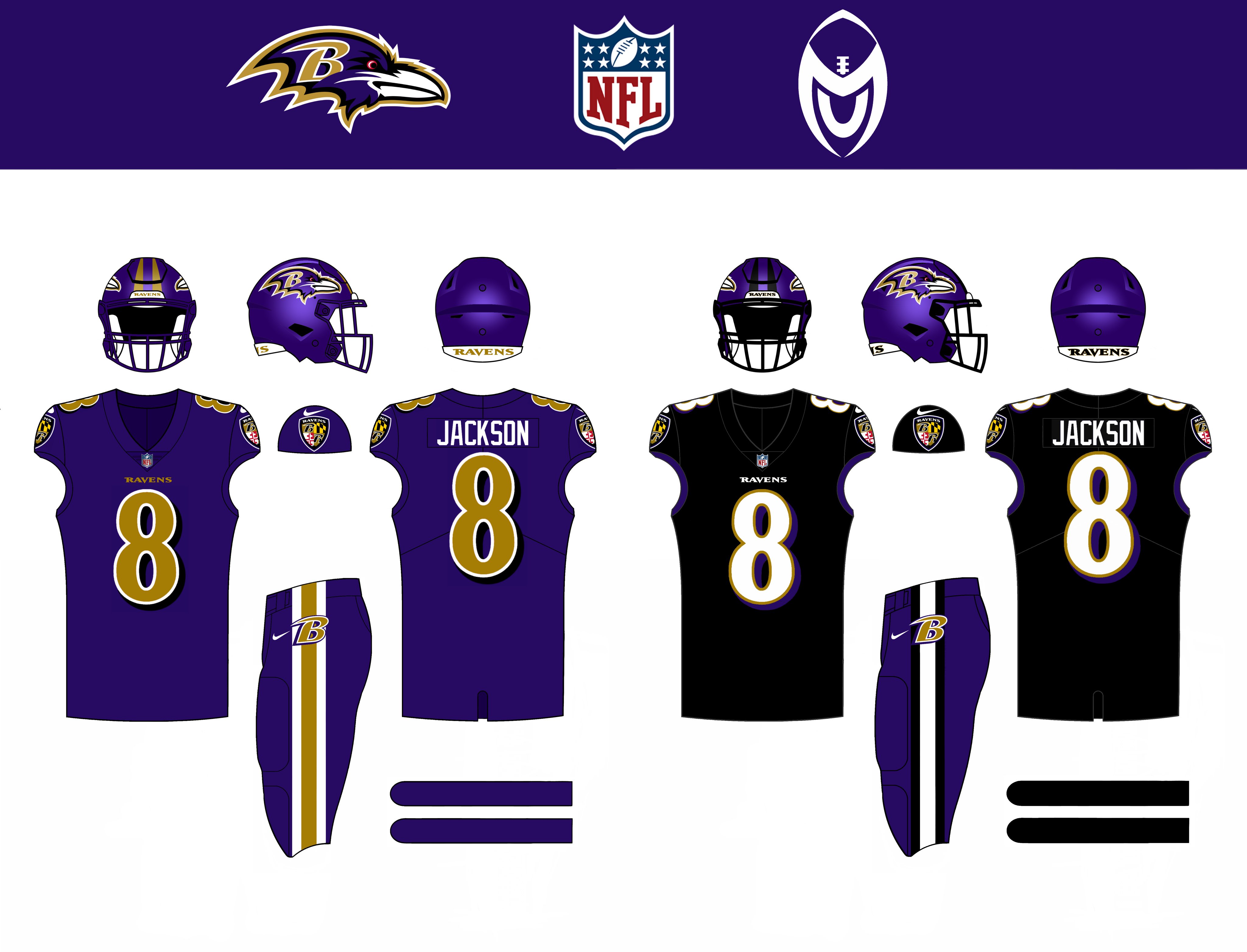 Ravens 2025 uniforms today