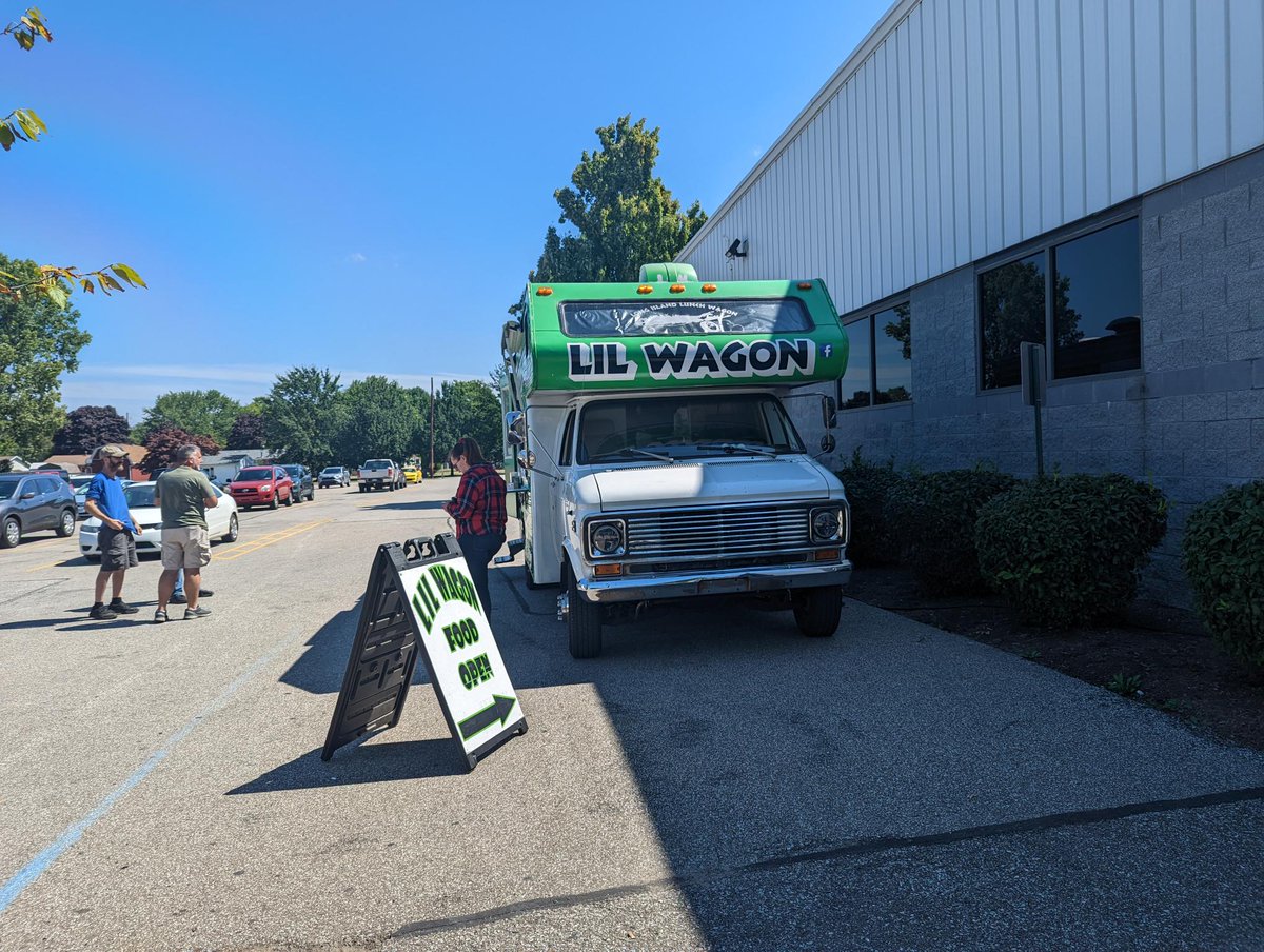 accudyn's tweet photo. #ThankfulThursday Accudyn would like to give a quick shoutout to Lil Wagon  (Long Island Lunch Wagon) for making lunch extra special and delicious today! 🤤 https://t.co/zlMNxotsoX