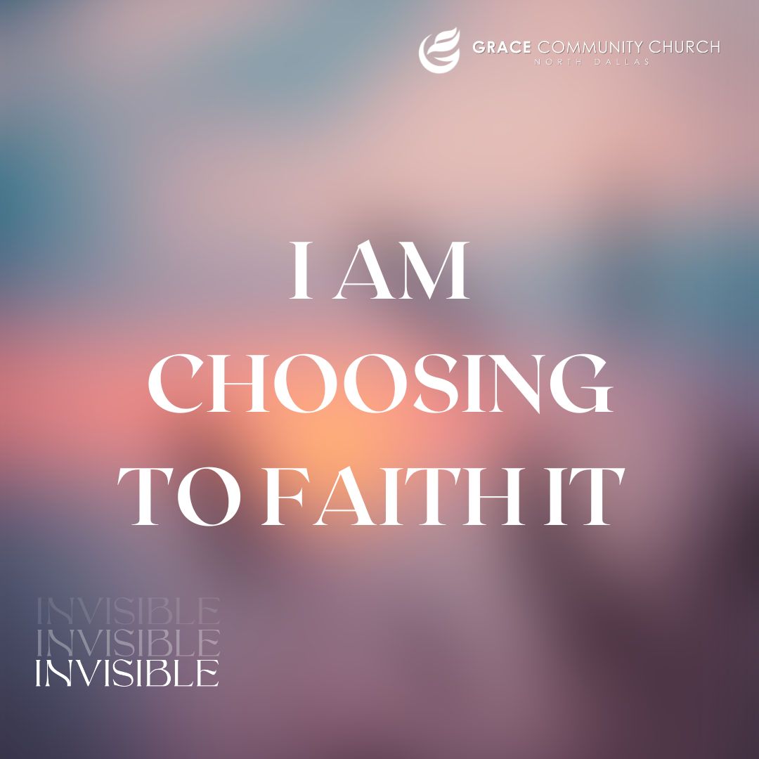 GraceCCND's tweet photo. No more faking it until I make it, I am choosing to FAITH IT! #FaithingIt #Invisible #GCCND #TheGraceExperience https://t.co/tqeJMrlnUQ