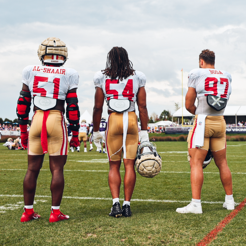 49ers's tweet photo. Final flicks of #49ersCamp 📸