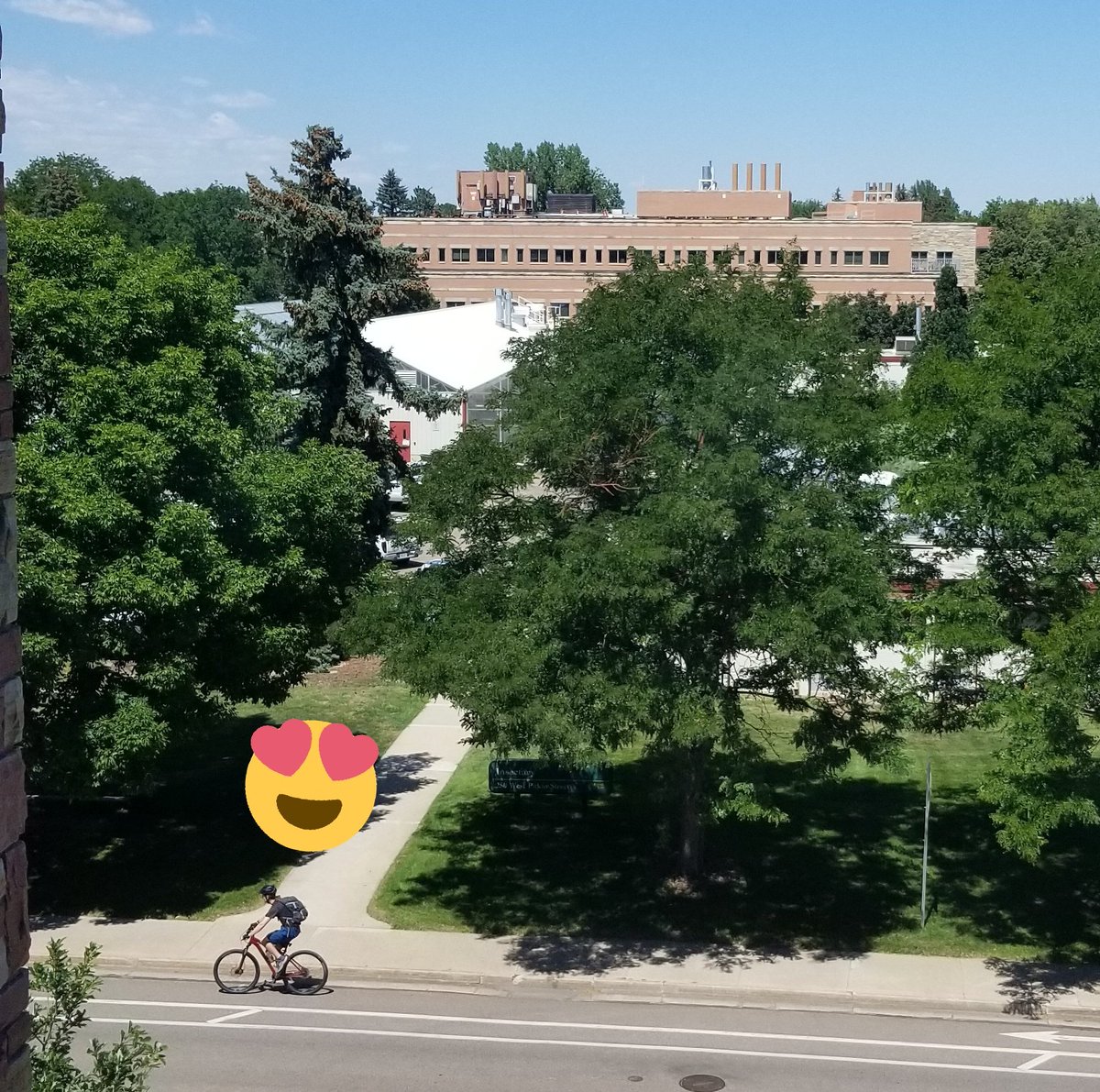 RamSafeResearch's tweet photo. We love seeing people wearing helmets while riding bicycles on campus ๐งก๐ Protect your most valuable research asset...your ๐ง #ProudToBe #RAMsafe https://t.co/1loIidnNRJ
