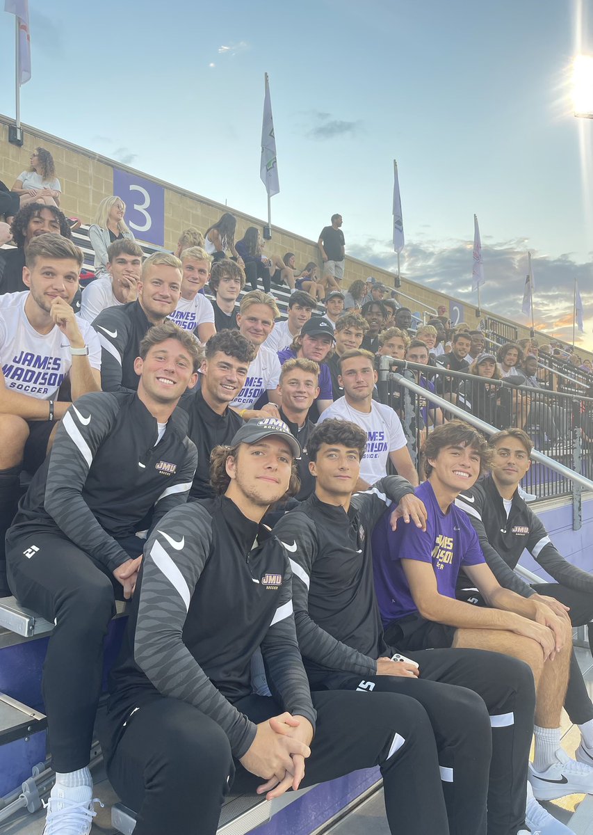Out here at Sentara Park supporting <a href="/JMUWSoccer/">JMU Women's Soccer</a> in their season opener!

#GoDukes