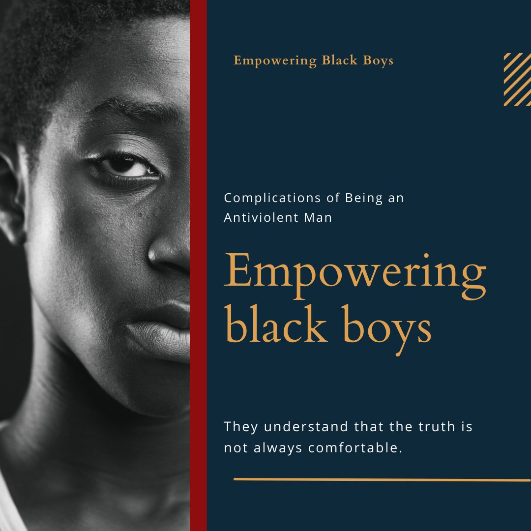 GordonBraxton's tweet photo. Men should not expect to feel entirely comfortable when asked to speak against sexual violence.

Learn more about empowering black boys. Get the book today. Link in our bio. ⬆️

#empoweringblackboys  #antirape #sexualassaultawareness https://t.co/Ei4JqCv3Hf