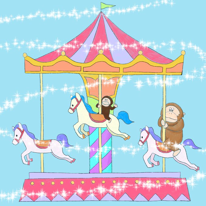 メリーゴーランドのtwitterイラスト検索結果