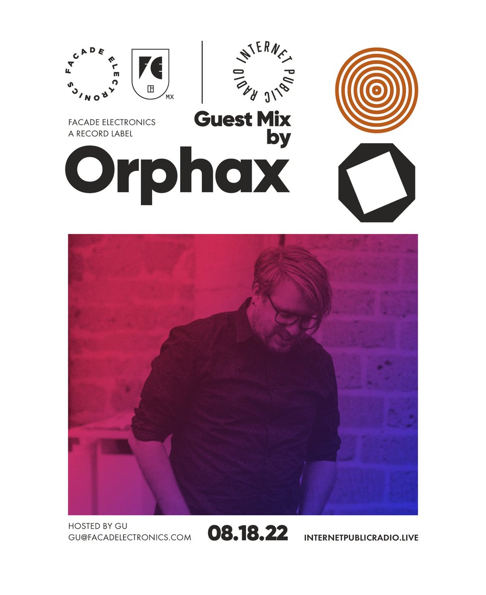 Internet Public Radio (@internetpradio) on Twitter photo .<a href="/facadelectronic/">Facade Electronics</a> first installment live for the next hour with special guest Sietse van Erve aka Orphax. Expect ambient, experimental, drone, and more - Keep it locked internetpublicradio.live .<a href="/facadelectronic/">Facade Electronics</a> first installment live for the next hour with special guest Sietse van Erve aka Orphax. Expect ambient, experimental, drone, and more - Keep it locked internetpublicradio.live
