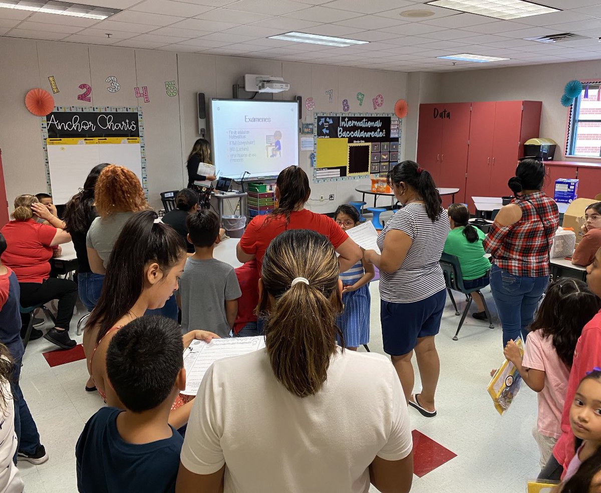 We are so grateful for the Rodriguez community coming out this afternoon for Meet the Teacher and to meet our new principal, <a href="/ParisaBehzadi_/">Parisa Behzadi</a>! We are excited for our Space Rangers to soar to new heights this year and beyond 🚀❤️