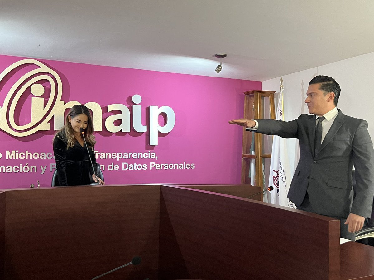 Nos congratulamos, ya que el Secretario de esta Comisión, <a href="/AbrahamMontesM/">Abraham Montes Magaña</a>, fue nombrado Comisionado Presidente del <a href="/IMAIP_oficial/">IMAIP</a>. 

Le deseamos el mejor de los éxitos durante su gestión al frente del órgano garante de #Michoacán.