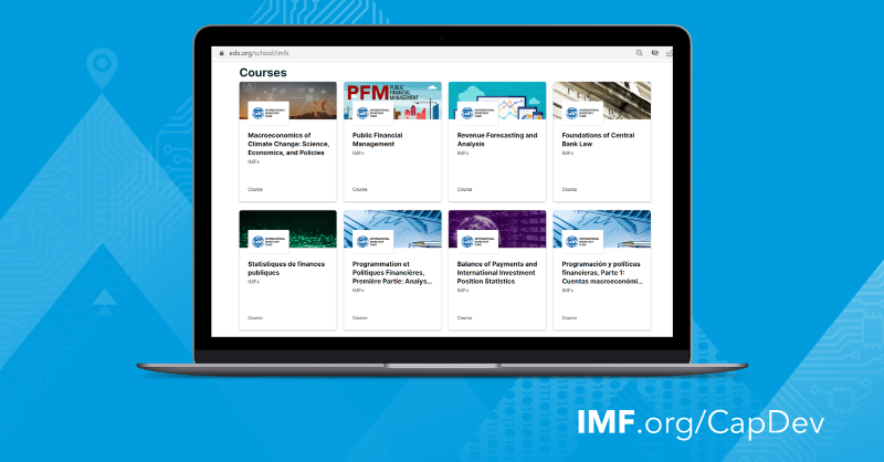 imfcapdev's tweet photo. Did you attend the 2022 #IMFSummerSchool and would like to further expand your knowledge of critical macroeconomic issues? Visit our online learning offerings and sign up for free at https://t.co/nphtd27yUD. https://t.co/h8eRa3foOZ