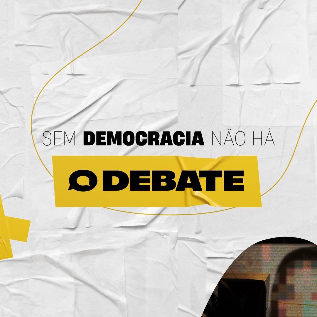ODebateOFilme's tweet photo. Precisamos da democracia. Precisamos do Debate. 

#ODebateOFilme 25 de agosto, exclusivamente nos cinemas. https://t.co/dxVywe6ky1