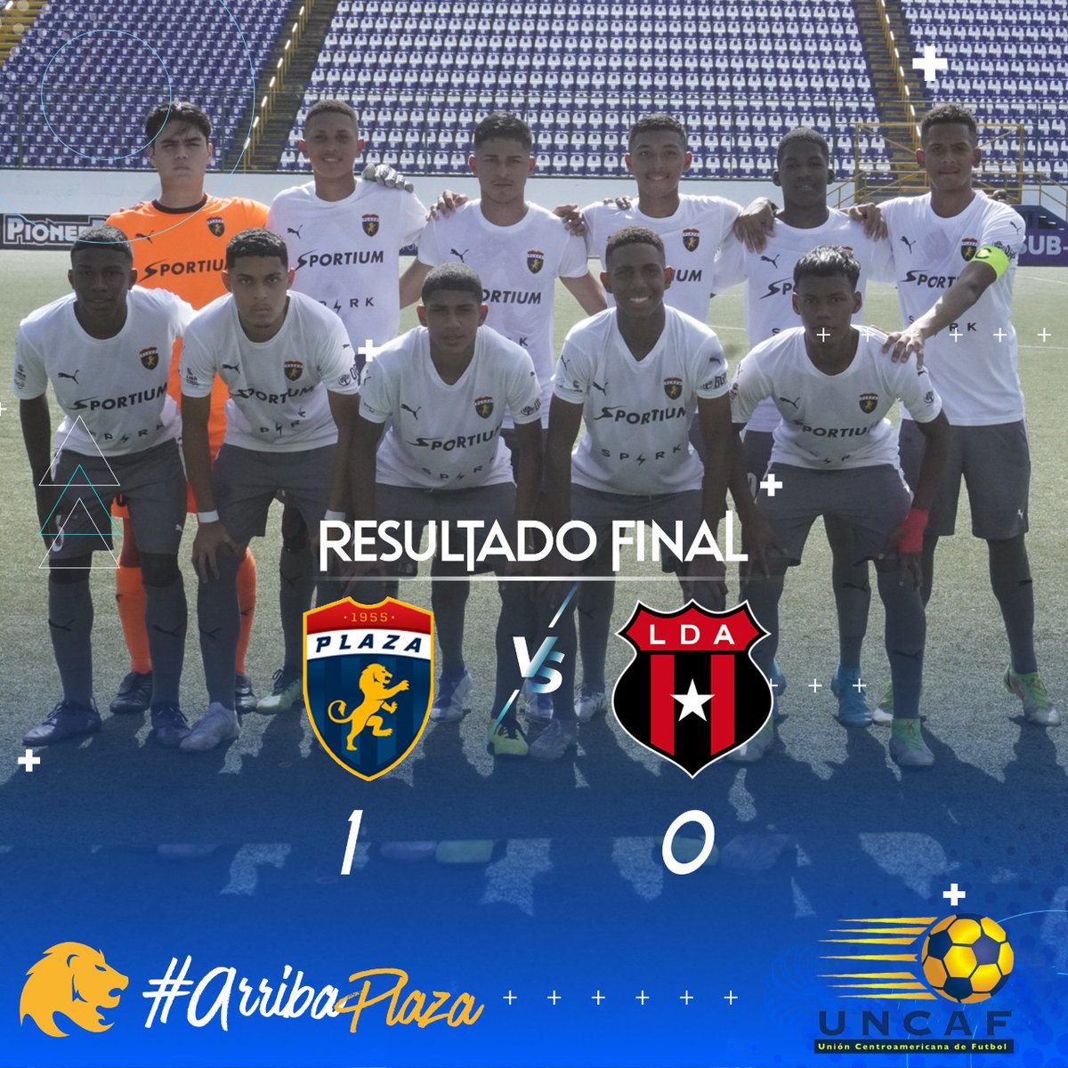 cdplazaamador's tweet photo. A LA FINAL DEL UNCAF SUB-17. 

Jorge Magallón hizo el único tanto ante Alajuelense de Costa Rica. https://t.co/NTDkq50InR