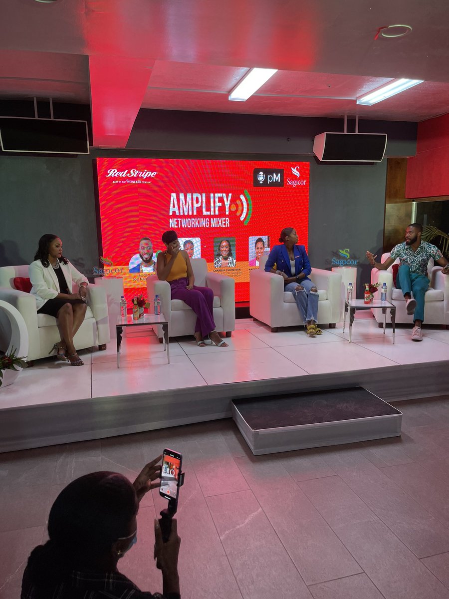 drewpuddy's tweet image. Ready for the chat #AMPLIFIEDMentorship #TalkProjectMic #BeerCreativity #RedStripeCorporate #SagicorStrong