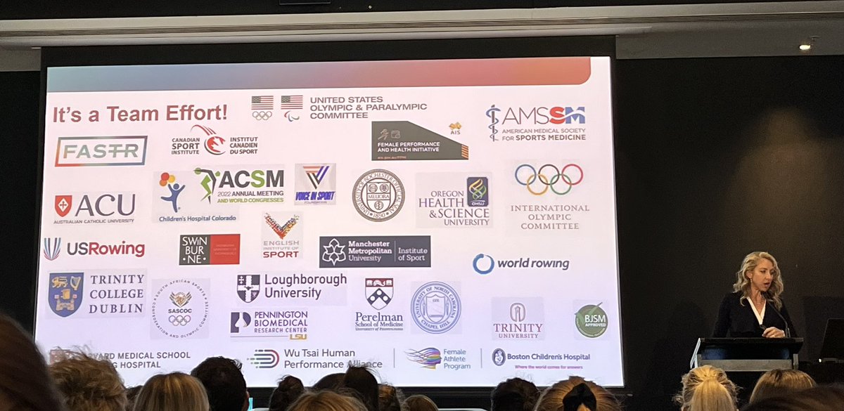 Powerful keynote by <a href="/DrKateAckerman/">Kathryn Ackerman</a> <a href="/WISCongress/">Women In Sport Congress 2025</a> 

Don’t play small. Keep banging on the door of what you’re passionate about. And find your team. ❤️

#WISC22