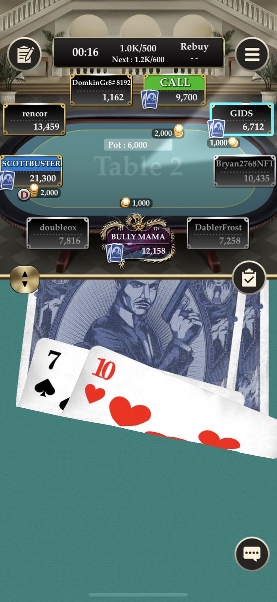 BLOCKCHAINBNFT's tweet photo. It is almost time for #poker baby! Get in Here, Get #registered, and go #Bully!
3 HOURS UNTIL GAME TIME:
#App Pokerrr2
#RoomCode f81el
DisCord- https://t.co/cPAGLCSs7J https://t.co/yVaFHUhdvh