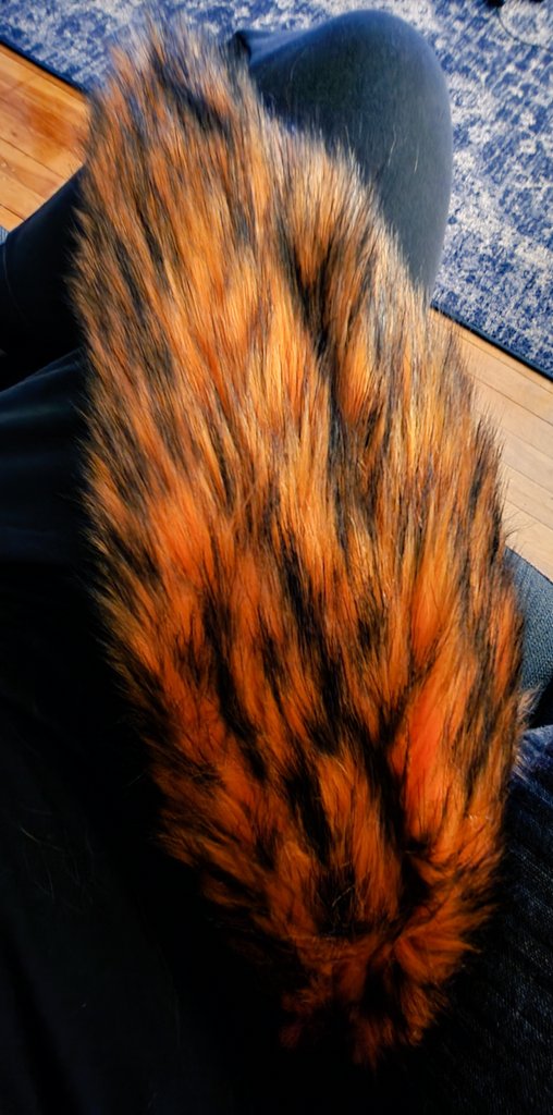 PROTOBIONKA's tweet photo. Getting ready for #FursuitFriday 

#protogen #furry https://t.co/LYRWMrtxcX