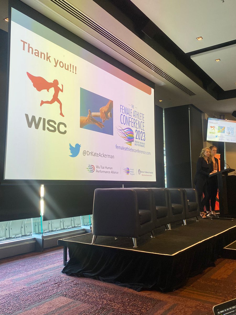 BJSM_BMJ's tweet image. Inspiring, encouraging &amp;amp; humbling first talk on the realities, opportunities and barriers women in sports &amp;amp; sports medicine face from #WISC22 Key Note speaker @DrKateAckerman. As K2 once said, the Beyonce of Sports Medicine! 💃

@BostonChildrens  #femaleathleteprogram @harvardmed