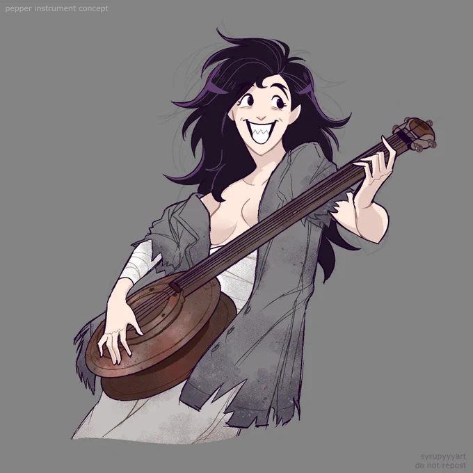 lil oc concept art doodle 
