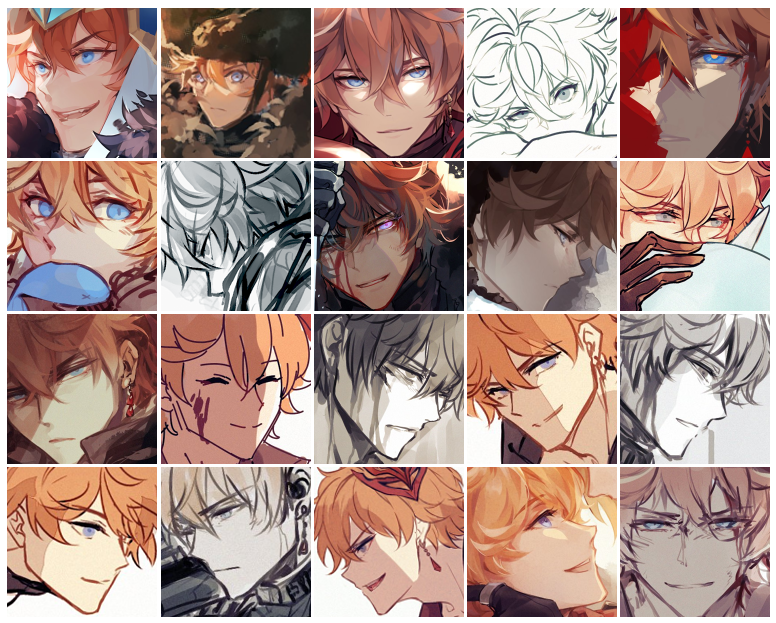 #samecharacter I've drawn Childe more times than I thought... this isn't even all of them 😭💦 