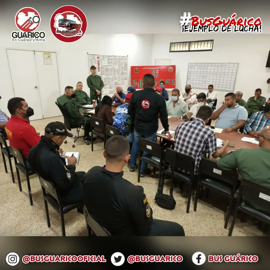 🚍 El <a href="/GD_Paez13/">GD Jonás Gerardo Páez Cabrera</a> nuevo comandante de la <a href="/Zodi35Guarico/">ZODI35_Guarico</a> encabezó reunión en material de servicios públicos a la cual asistió <a href="/guerra_heison/">Heison Daniel Guerra</a> presidente de <a href="/BusGuarico/">Bus Guárico C.A. Oficial</a> 
instagram.com/p/ChadACTvDcg/…