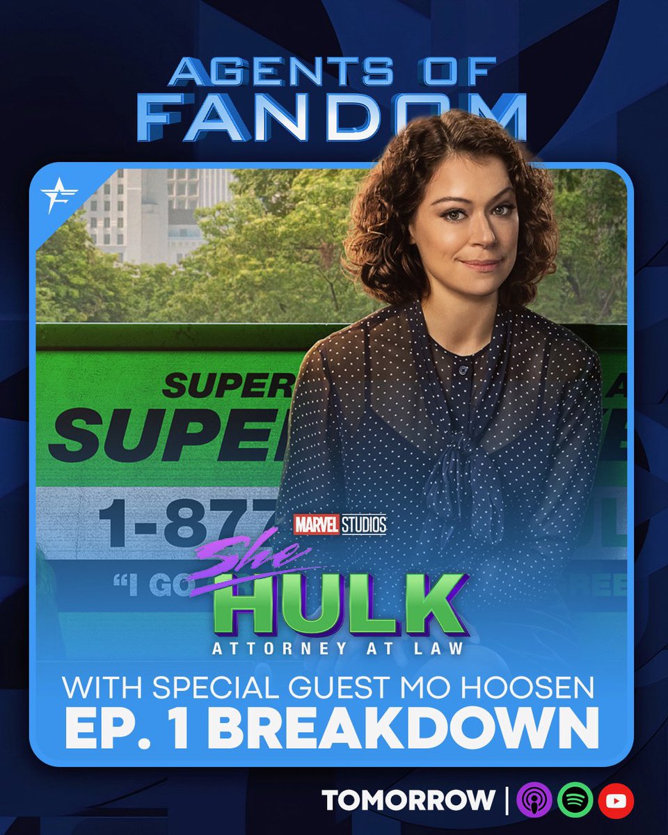 Is #CaptainAmerica a virgin? That &amp; more is coming in our #SheHulkAttorneyAtLaw Ep 1 breakdown with @MoFromStreamr! Sub now where you get your podcasts 4 our #SheHulk &amp; #Andor coverage with guests <a href="/RachelLeishman/">Rachel Leishman</a>, <a href="/JamieCinematics/">Jamie Jirak</a>, <a href="/heyitsjennalynn/">Jenna Anderson</a>, <a href="/robsauerweinx/">rob ☆</a> &amp; <a href="/RussMilheim/">Russ Milheim - The Direct</a>!