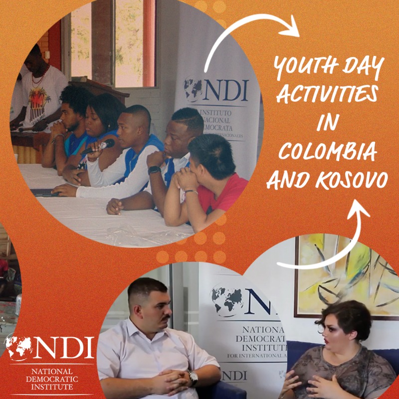 NDI's tweet photo. How have @NDI programs &amp; partners been demonstrating and furthering the value of #YouthInclusion and #IntergenerationalSolidarity on last week's #YouthDay2022 &amp; beyond? 

Swipe to explore recent initiatives ⬇️ @NDIcitizens #SpeakYouthToPower

Learn more: 
https://t.co/2FjlKyem0l