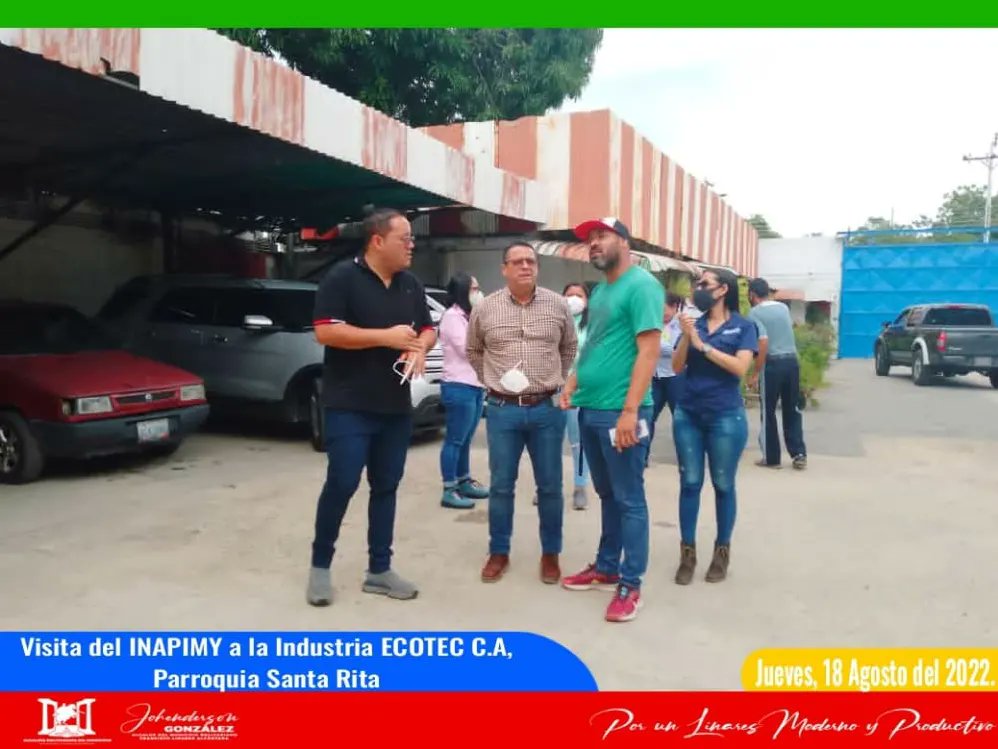 ModernoyProdFla's tweet photo. #18Ago | 1/2 #AlMomento; El equipo de trabajo de la Alcaldía_FLA acompañado de la Viceministra del INAPYMI (Instituto de Desarrollo de la Pequeña y Mediana Industria) @dianacastvzla, realizan visita a la Industria ECOTEC C.A...

#VenezuelaEmprende
#JusticiaContraElTerrorismo https://t.co/s27cCfQ8vf