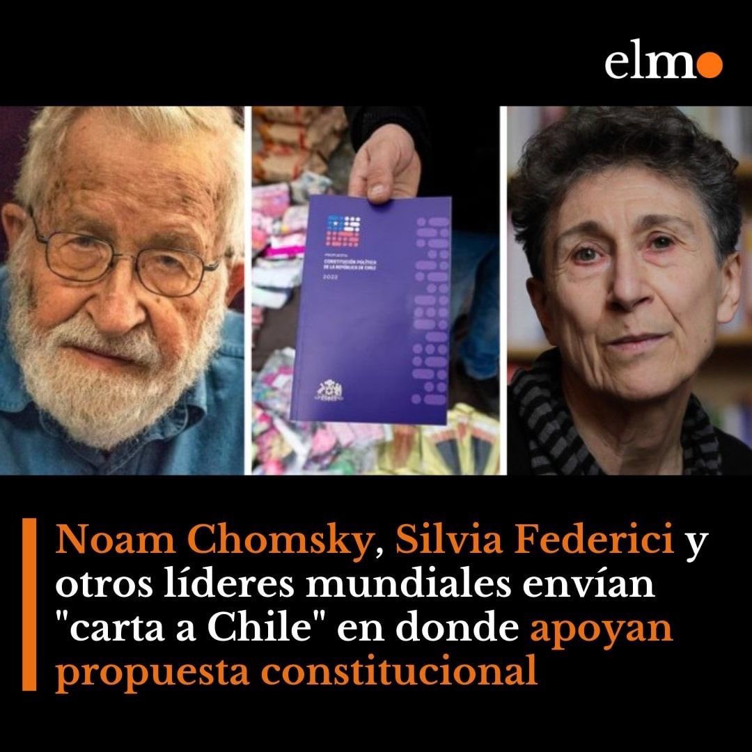 200 líderes políticos internacionales firmaron una carta en apoyo a la propuesta constitucional que se votará en el próximo plebiscito de salida del #4deseptiembre . En la misiva felicitan a la #ConvenciónConstitucional
m.elmostrador.cl/destacado/2022…