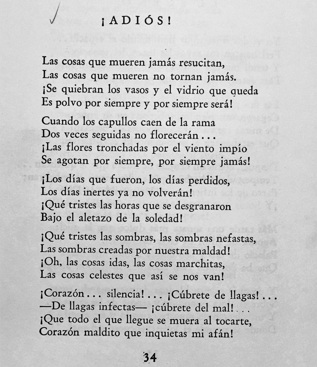 literlandweb1's tweet photo. Este poema de Alfonsina Storni es, como la mayoría de sus versos, una maravilla: "Las cosas que mueren jamás resucitan". https://t.co/wZTLWsn63e
