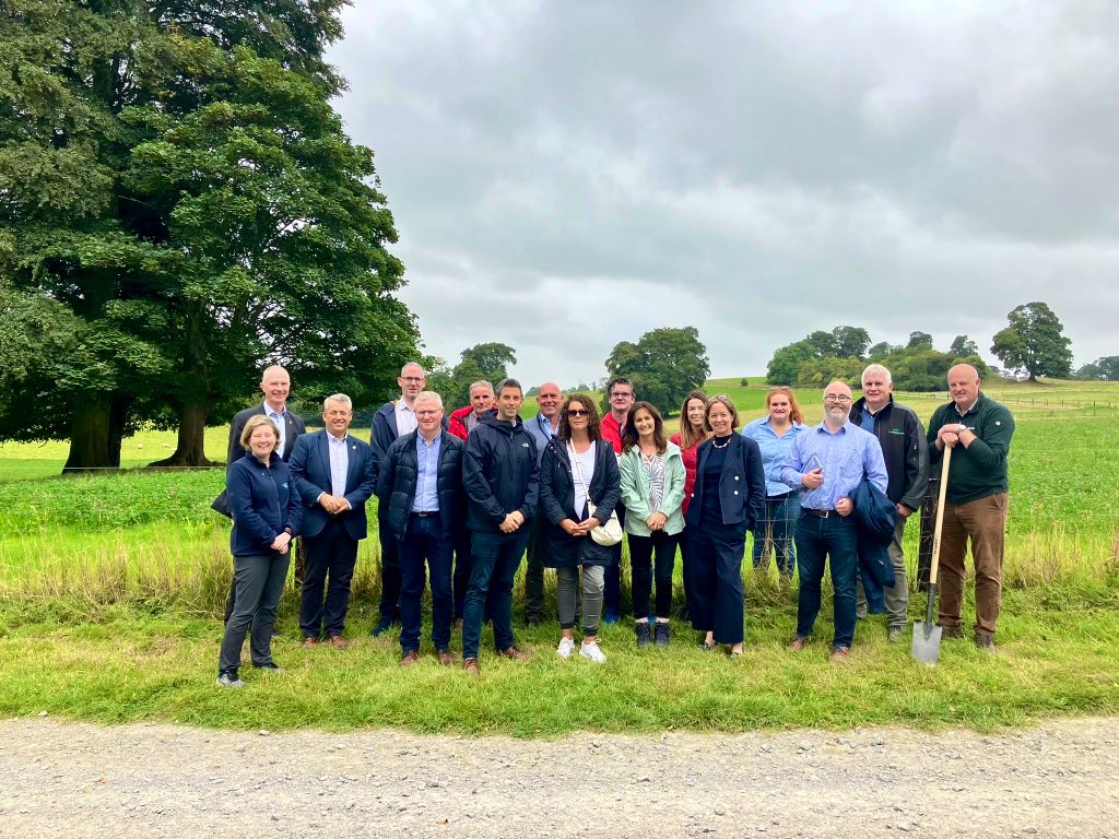 It was great to join a study visit today with <a href="/daera_ni/">DAERA</a> <a href="/Economy_NI/">Economy NI</a> and <a href="/Justice_NI/">Justice NI</a> colleagues to the Boyne Valley to discuss net zero farming &amp; the importance of soil quality for animal, human &amp; environmental wellbeing. Thanks to Owen, John &amp; all at Dowth for having us