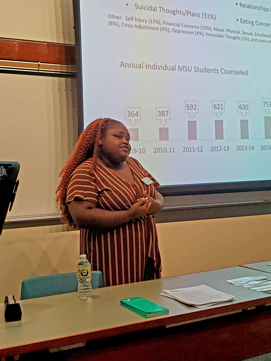 Dr. Rabekah Stewart (@rabekahd) on Twitter photo Ms. Nia Morgan presenting to @MSUBearsLEAD new participants about the counseling center services and new personalized care model! <a href="/mostatemp/">MO State Multicultural Programs</a> <a href="/MissouriState/">Missouri State</a> <a href="/BearsFamilies/">Missouri State University Family Programs</a> <a href="/andreazweber/">Andrea Weber</a> Ms. Nia Morgan presenting to @MSUBearsLEAD new participants about the counseling center services and new personalized care model! <a href="/mostatemp/">MO State Multicultural Programs</a> <a href="/MissouriState/">Missouri State</a> <a href="/BearsFamilies/">Missouri State University Family Programs</a> <a href="/andreazweber/">Andrea Weber</a>