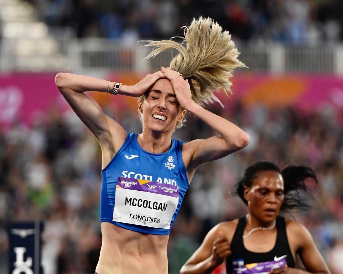 Team_Scotland's tweet photo. 🥇 #B2022 10,000m 
🥈 #B2022 5000m 
🥈 #Munich2022 10,000m
🥉 #Munich2022 5000m

We have no words @EilishMccolgan! https://t.co/iTN9MwDwFz
