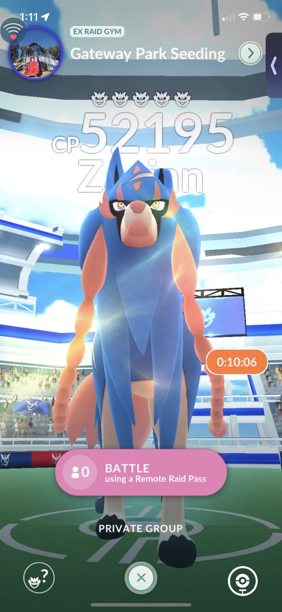 CronaAnime's tweet photo. Anyone want to do a zacian raid ? Add me and ill invite ! 8905 5996 8711 #PokemonGORaids #PokemonGO https://t.co/TpvAgQaMT1
