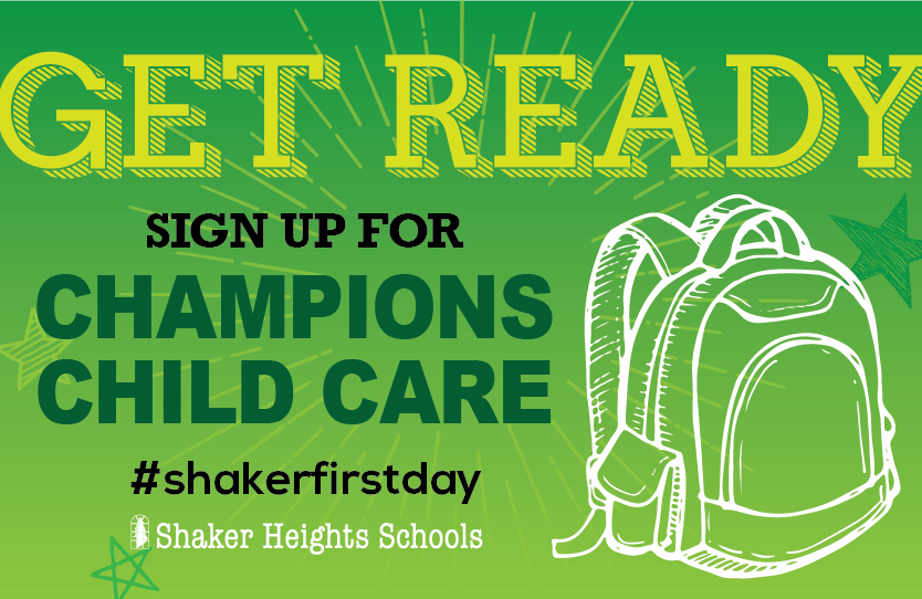 shakerschools's tweet image. Do you need before- or after-school care for the 2022-2023 school year? Champions Child Care provides care for students in Grades K-6. 

Information about hours, rates and registration can be found by visiting discoverchampions.com. 

#shakerfirstday”