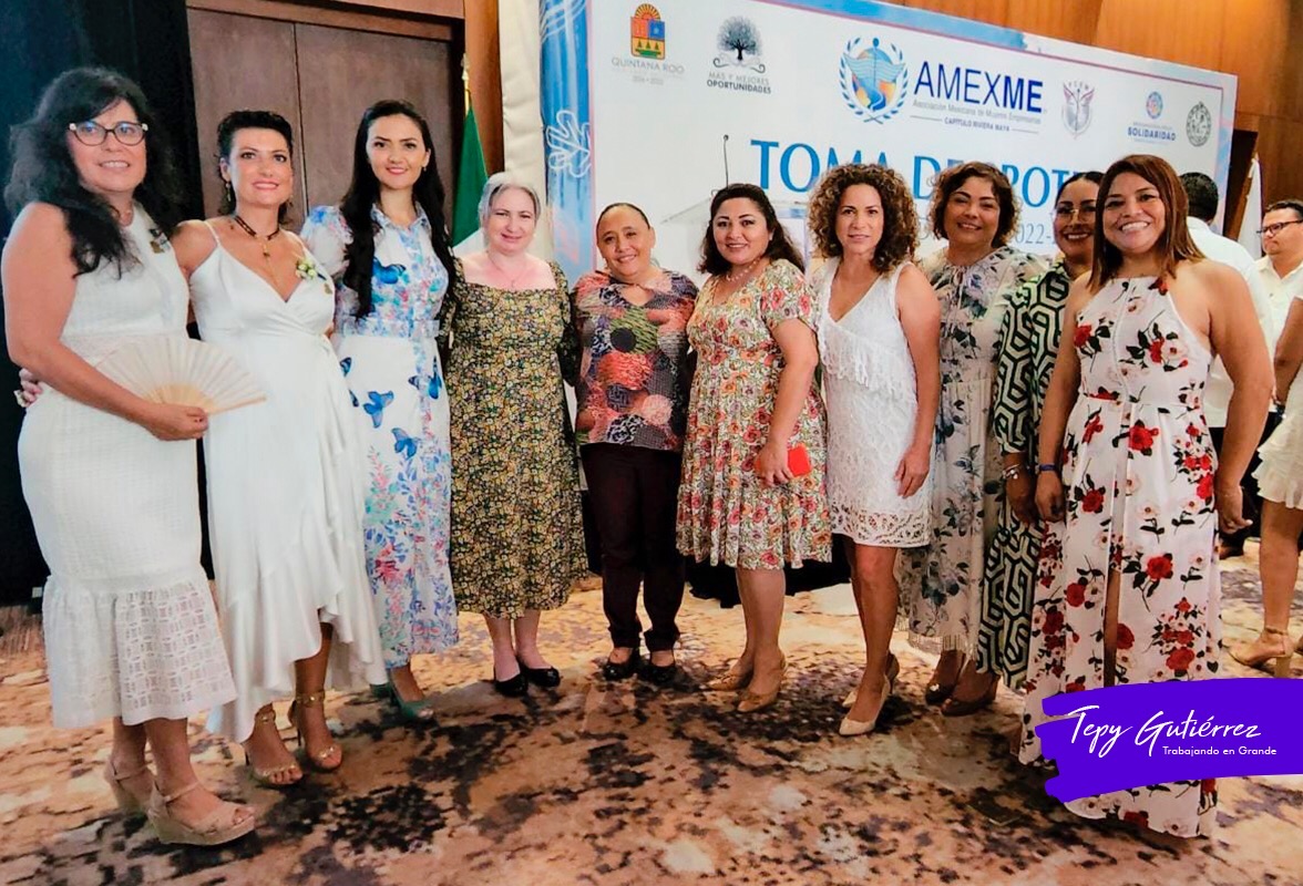 TepyGV's tweet photo. Fue un placer presenciar el nombramiento del nuevo Consejo Directivo 2022-2025 @AmexmeRM ¡Enhorabuena!, mucho éxito Liliana Bravo Mena. 
@cristtytorres  @KiraIrisMX @_ErikaCastillo @irismoravallejo @CarlosJoaquin @edumarci  #JulioMontenegro 
#SoyMujer #QuintanaRoo https://t.co/cN4V1u85F0